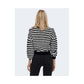 Black And White Marabou Sportswear