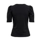 Black Cotton T-Shirt