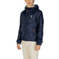 Blue Polyamide Jackets & Coat