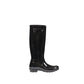 Black Recycled Polyester Ankle