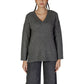 Gray Marabou Sweater