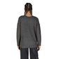 Gray Marabou Sweater
