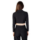 Black Recycled Polyester Top