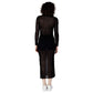 Black Marabou Long