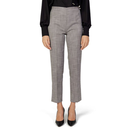 Beige Polyester Pant