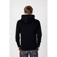 Black Polyester Hoody