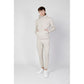 Beige Cotton Hoody