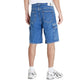 Blue Cotton Bermuda