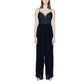 Black Polyester Jumpsuit