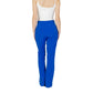 Blue Recycled Polyester Pant