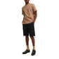 Black Cotton Bermuda