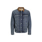 Blue Cotton Jackets & Coat