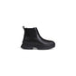 Black Leather Ankle
