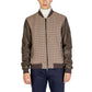 Brown Polyester Jackets & Coat