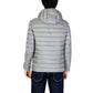 Gray Polyamide Jackets & Coat
