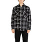 Black Polyester Jackets & Coat