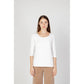 Cream Cotton Long Sleeve