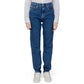 Blue Cotton Slim Fit Jean