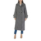 Black Polyester Coat