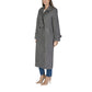 Black Polyester Coat