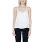 White Polyester Tank Top