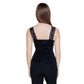 Black Viscose Tank Top