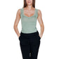 Green Viscose Tank Top