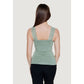 Green Viscose Tank Top