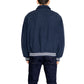 Blue Recycled Polyester Jackets & Coat