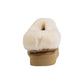 Beige Fabric Ankle