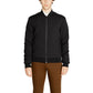 Black Polyester Jackets & Coat