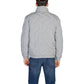Gray Polyester Jackets & Coat
