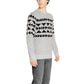 Gray Marabou Sweater