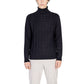 Black Cotton Turtleneck
