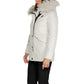 White Polyester Parka
