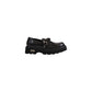 Black Leather Platform