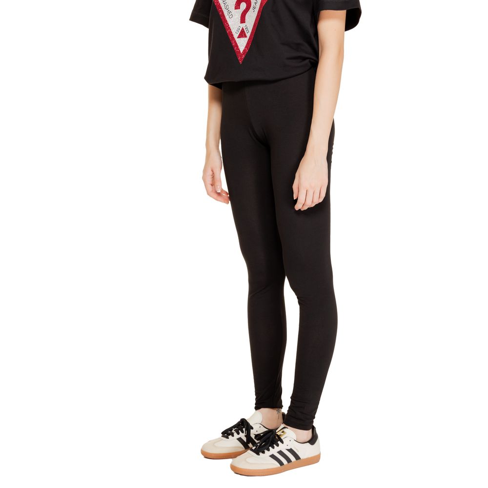 Black Cotton Legging