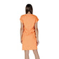 Orange Cotton Midi