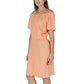Orange Cotton Short