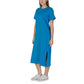 Blue Cotton Midi