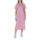 Multicolor Cotton Midi