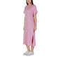 Multicolor Cotton Midi