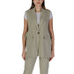 Green Polyester Waistcoat