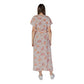 Multicolor Cotton Long