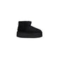 Black Leather Ankle