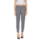 Black Polyester Skinny Pant