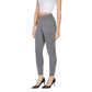 Black Polyester Skinny Pant