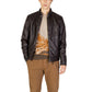 Brown Viscose Jackets & Coat