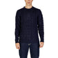 Blue Marabou Sweater