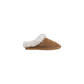 Brown Suede Leather Slipper